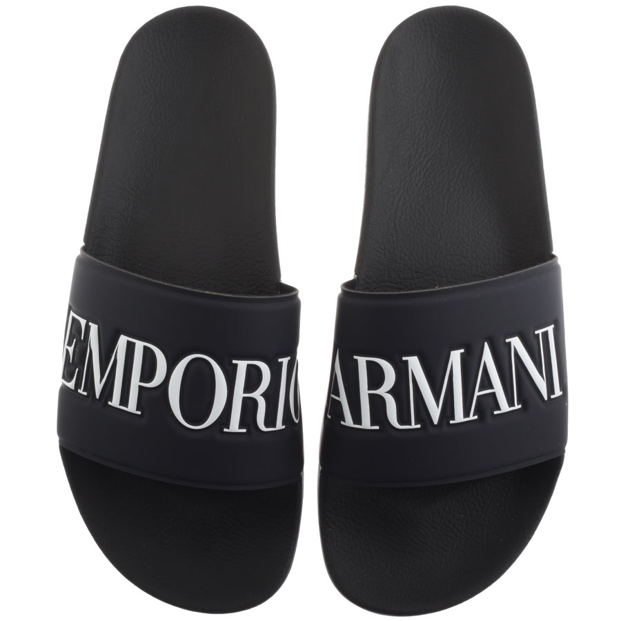 Alternative Image for ProductEmporio Armani Logo Sliders Black1